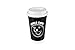 Premium 16oz Disposable Coffee Cups With Lids (50ct) - 5 Fun Quotes in Each Pack - Make Your Own Coffee or Tea With These Paper Coffee Cups - Insulated Double Wall - No Need For Sleeves