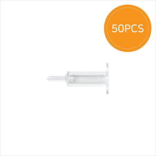 [AIMBIO] Medical Laboratory Accurate Liquid Transfer Pippette Auto Capillary Tube Plastic Mini-tip Heparin 10ul Without Plunger - Box of 50