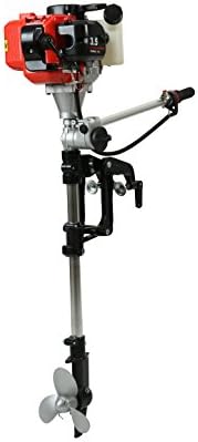 Zhongfa 3.5hp Two stroke air Cooling System Outboard Motor Inflatable Fishing Boat