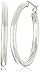 Amazon Essentials Sterling Silver 3mm Hoop Earrings (0.9