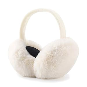 LCXSHYE Winter Ear muffs Faux Fur Warm Earmuffs Cute Foldable Outdoor Ear Warmers For Women Girls