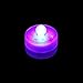 USUT Submersible LED Decor Tea Light Wedding or Events (Pack of 10) - Purple