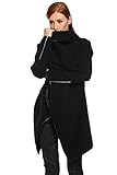 Zeagoo Fashion Women Slim Fit Woolen Coat Trench Coat Long Jacket Outwear Overcoat