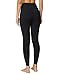 BALEAF Women's High Waist Yoga Pants Non See-Through Fabric Black Size XXL