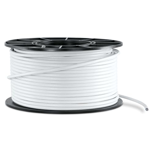 TechniSat 100 m TK Basic SAT Koaxialkabel – 110dB, 4-fach geschirmt, 5–3000 MHz, PVC-Mantel, Stahl/Kupfer Innenleiter, Premium Antennenkabel auf Rolle, für Satellit, DVB-S2, DVB-C, BK & HDTV, 4K
