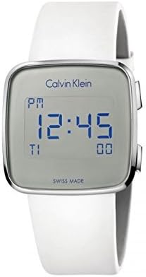 calvin klein future digital black dial watch