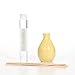 Hosley Aromatherapy Deal Linen Scent Diffuser Oil with Ceramic Bottle Plus Reed Sticks All in One! 110 Milliliter Ideal Gift for Weddings, Spa, Reiki, Meditation, Bathroom O4