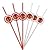 NHL Officially Licensed 6-pack Team Logo Sip Straws