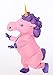 GOPRIME Halloween Kid Unicorn Costume, Inflatable, Child Size, 4-6, Face Out Breathable (Pink)