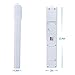 KMC 6-Outlet Surge Protector Power Strip, 2-Pack, 1200 Joules, 6ft Cord, Adapter Spaced Outlet, Overload Protection, White