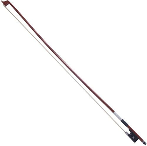 Best Professional 4/4 Brazilwood Ebony Frog Violin Bow Horsehair Violin Bow