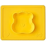 ezpz Care Bears Bowl - One-piece silicone placemat + plate (Marigold)