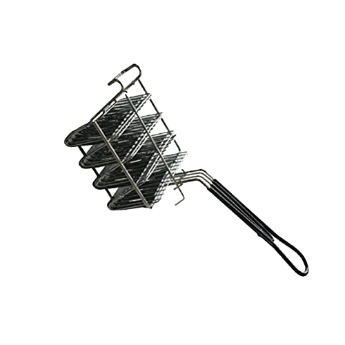 FAMKIT Taco Fryer Basket, Taco Shell Fryer, Holds 4 Shells Deep Fryer