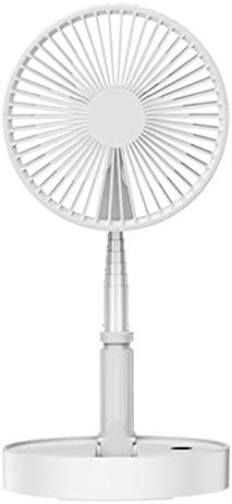 LHIABNN Portable Strong Wind Pedestal Fan Outdoor Foldable Fan,Rechargeable Travel Desk Fan USB Powered,Height Adjustable Standing Fan for Picnic,Home,Outdoor,Office,Travel,Storage