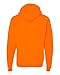 Hanes ComfortBlend▒ EcoSmart▒ Men`s Pullover Hoodie Sweatshirt Safety Orange 2XL