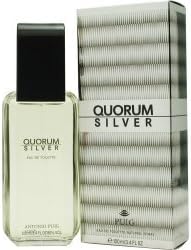 QUORUM SILVER by Antonio Puig EDT SPRAY 3.4 OZ (Package Of 2)