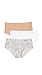 Calvin Klein Women's 3 Pack Invisibles Hipster Panty, Bare/Kinetic Shadows/White, Medium