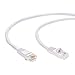 InstallerParts CAT6 Cable UTP Booted [White] - 15 FT - 1 Pack - Professional Series - 10Gbps, Cat6 Patch Cable for Network, Internet