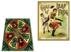 Leap Frog - 1800s Retro Game by The Cowshed