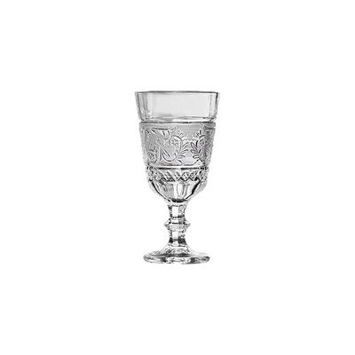 image for STUDIO SILVERSMITHS Renaissance Stemmed Goblet (Set of 4), Clear