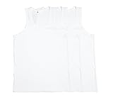 Worboo Men's Ultra Soft 3-Pack 95% Bamboo Viscose Undershirts Tank Top