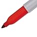 Sharpie 30002 Fine Point Permanent Marker, Marks On Paper and Plastic, Resist Fading and Water, AP Certified, Red Color, Pack Of 2 Boxes Of 12 Markers
