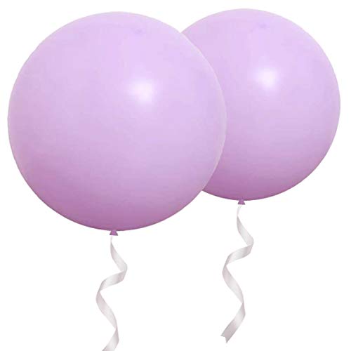 OUPKING 36 Inch Giant Round Macaron Balloons 6 Packs