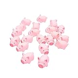 POPLAY Rubber Pig Baby Bath Toy for Kid,20 PCS
