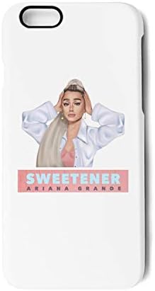 Dolorexri iPhone 8 Case/iPhone 7 Case Ariana-Grande-Sweetener-Poster Matte TPU Bumper Protective Anti-Scratch Resistant Phone Case Cover Compatible with iPhone 7/8