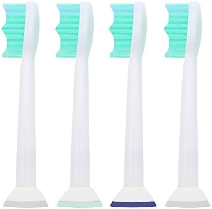 4pcs Replacement Toothbrush Heads for Philips Sonicare HX6013 HX6530 HX6710 HX6930 HX6950 HX9140 HX9340