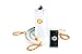 Luminoodle Plus - The Original Portable LED Light Rope + Lithium Battery Pack - Complete Camping Lantern System, Outdoor String Lights, USB Battery Powered