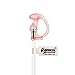 Zeadio Earplug Earmould Earbud for Two-Way Radio Coil Tube Audio Kits, ES-04M (Pink, Medium, Pair of 1)