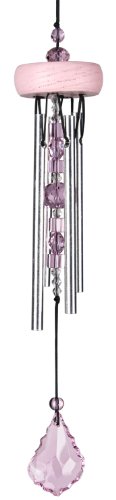 Woodstock Rose Gem Drop Chime- Décor Designs Collection