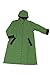 Fit Rite Boys Girls Hooded Waterproof Long Raincoat Full Length Rain Jacket for Children and Toddler with Reflective Stripes