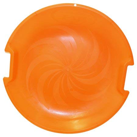 ESP Day Glow Super V Saucer Disc Sled - Neon Orange Hot Orange