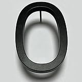 6-inch house numbers black-coated die cast Aluminum