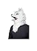 Plus Faux Fur Mr. Fox Mask with Moving Mouth