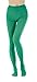 STYLEGAGA 2Pairs Women's 80Denier Semi Opaque Solid Color Footed Pantyhose Tights (S-M, Green)