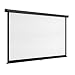 VonHaus 80 Inch Projector Screen - Manual Pull Down - 80" Widescreen Indoor Home Theater / Cinema Platform - 16:9 Aspect Ratio Projection Screen - Suitable For HDTV / Sport / Movie / Gaming primary