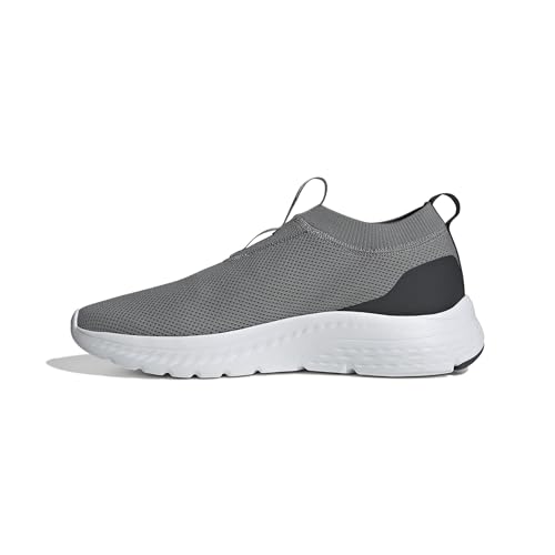 Herren Cloudfoam Move Sock Shoes, Grey Three/Cloud White/Carbon, 42 2/3 EU
