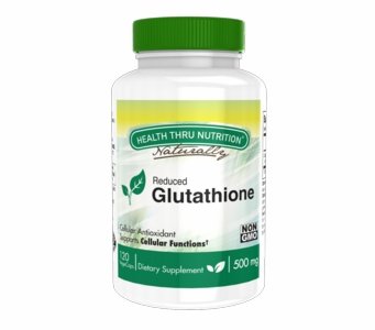 Glutathione reduced gsh 500mg 120 vege-capsules (as nut…