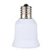 (6-PACK) SpiritLED E17 to E26 / E27 Socket Adapter,Intermediate base E17 to Standard Medium base E26 E27 Converter (White Color-6pcs /Pack)