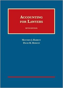 Accounting for Lawyers (University Casebook Series) Accounting for Lawyers (University Casebook Series)