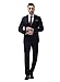 Men's Slim Fit Notch Lapel Suit for Party/ Business