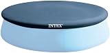 Intex 8-Ft Easy Set Pool Cover Blue 128020 Round Overhang 30 cm view 4