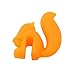 TraveT Silicone Cute Squirrel Tea Bag Silicone Tea Bag Holder 5pcs