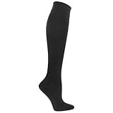 Advanced Orthopaedics Men's Compression Support Socks 30-40 mmHg (Large, Black)