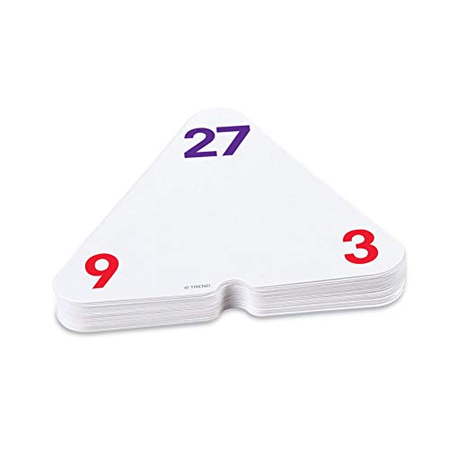 Trend Enterprises: Three-Corner Multiplication and Division Flash Cards, Interactive Self-Checking Cards, Exciting Way for Everyone to Learn, 48 Two-Sided Cards Included, Ages 8 and Up - Thumbnail 6