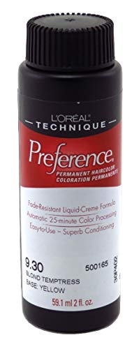 Loreal Preference Color #9.3 Blonde Temptress (6 Pack)