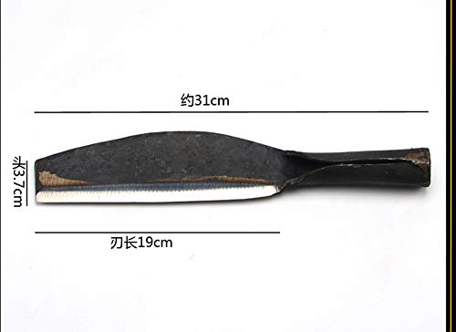 Solid Aim Tools Brush Axe - Extra Thick Steel Blade - King of The Machete, Heavy Duty Billhook Machete Hatchet With a Well Balanced Integrated Forging, Clears Brush Cane & Bamboo Quickly - Thumbnail 4